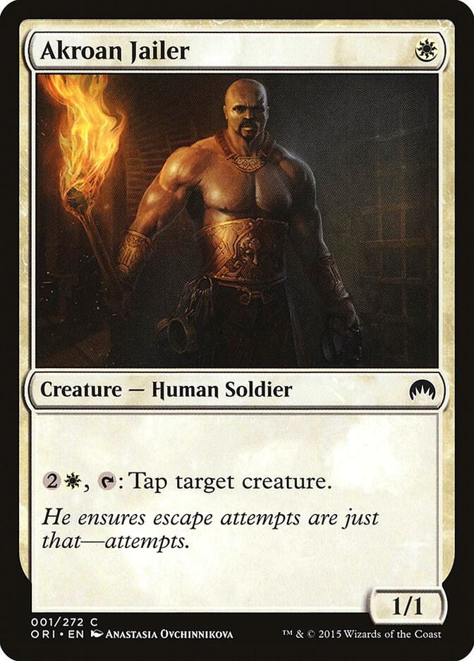 Akroan Jailer [Magic Origins] 1