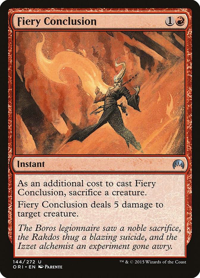 Fiery Conclusion [Magic Origins] 144