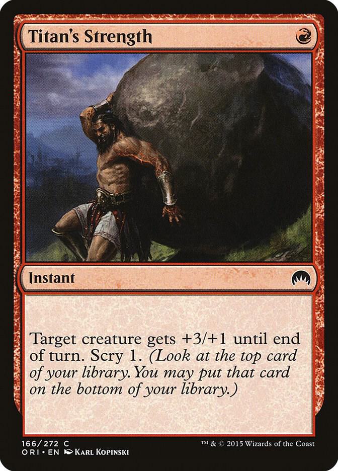 Titan's Strength [Magic Origins] 166