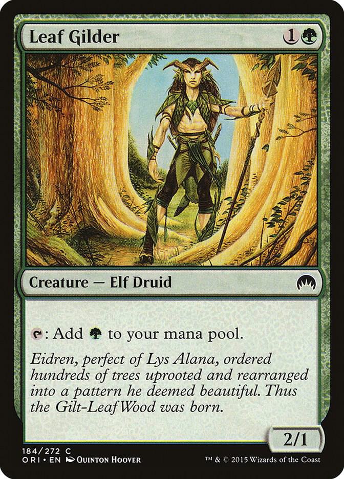 Leaf Gilder [Magic Origins] 184