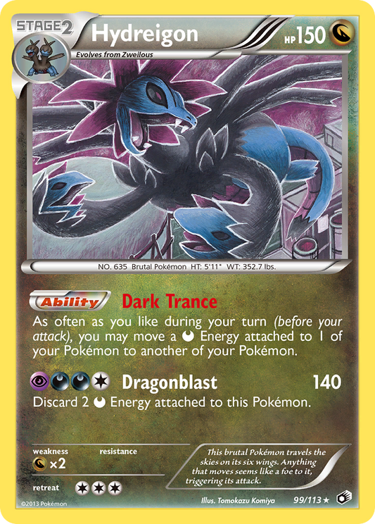 Hydreigon - 99/113 Legendary Treasures