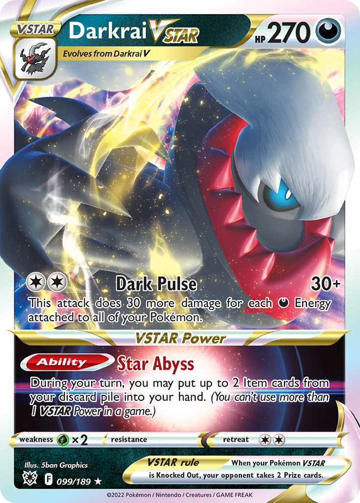 Darkrai VSTAR - 99/189 Astral Radiance