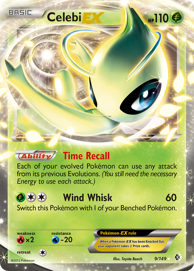 Celebi-EX - 9/149 Boundaries Crossed