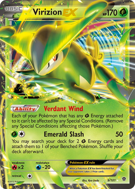 Virizion-EX - 9/101 Plasma Blast