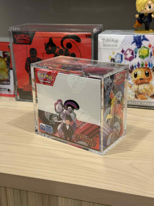 Acrylic Case For Pokemon Booster Box Pluto Trading