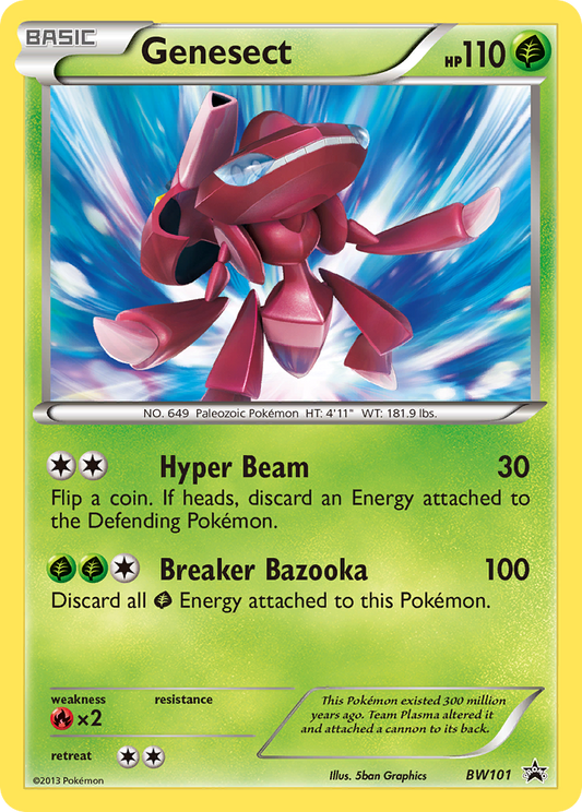 Genesect - BW101/101 BW Black Star Promos