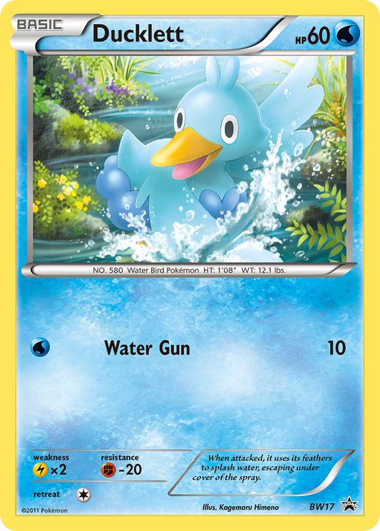 Ducklett - BW17/101 BW Black Star Promos