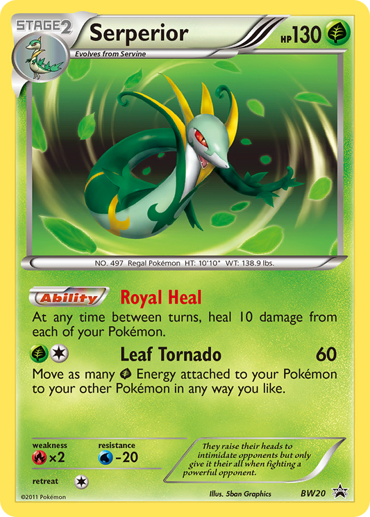 Serperior - BW20/101 BW Black Star Promos