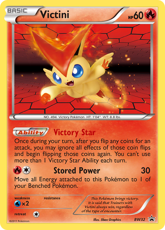 Victini - BW32/101 BW Black Star Promos