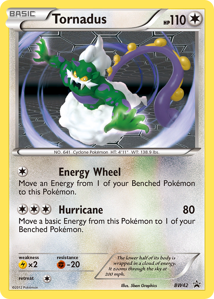 Tornadus - BW42/101 BW Black Star Promos