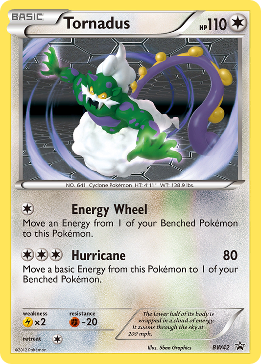 Tornadus - BW42/101 BW Black Star Promos