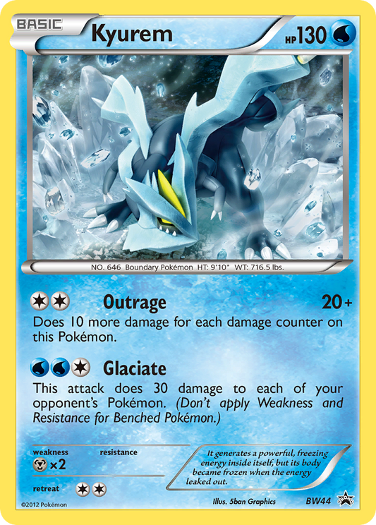 Kyurem - BW44/101 BW Black Star Promos