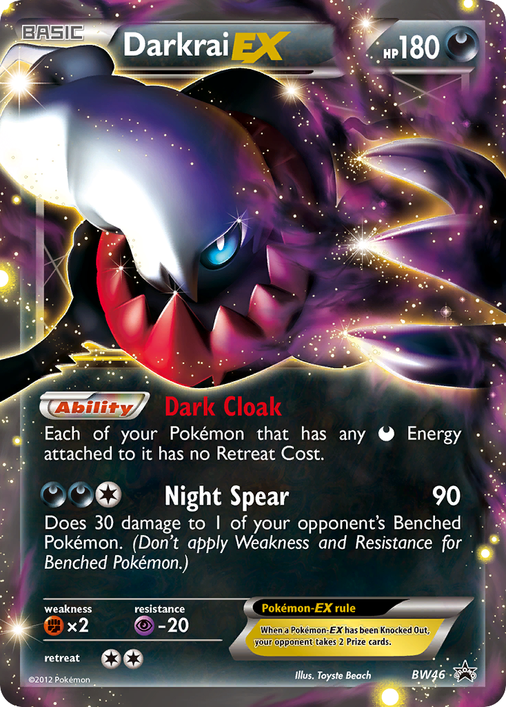 Darkrai-EX - BW46/101 BW Black Star Promos