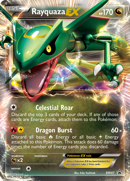 Rayquaza-EX - BW47/101 BW Black Star Promos