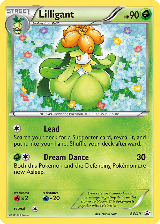 Lilligant - BW49/101 BW Black Star Promos