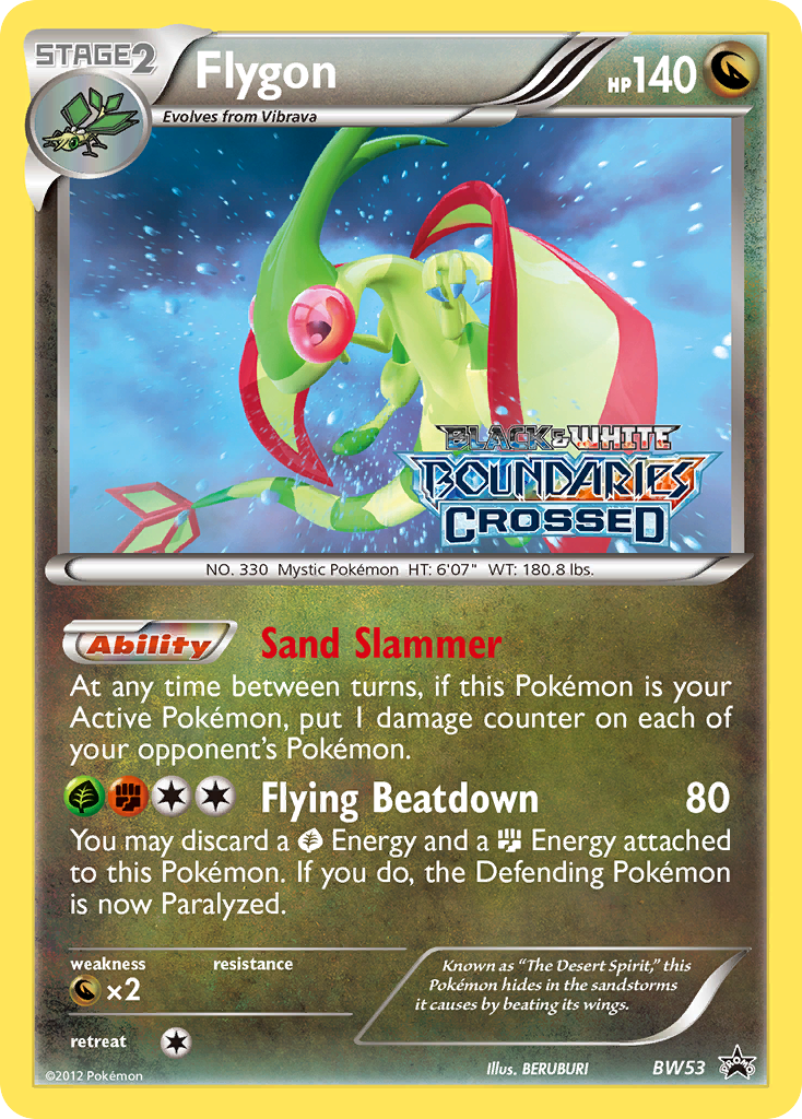 Flygon - BW53/101 BW Black Star Promos