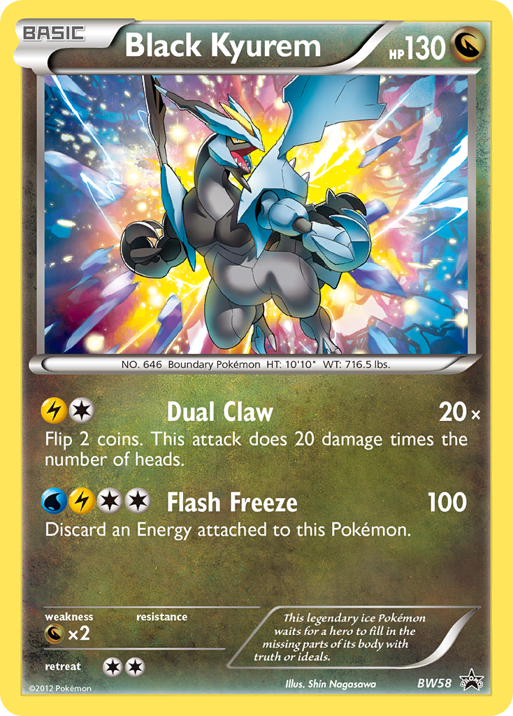 Black Kyurem - BW58/101 BW Black Star Promos