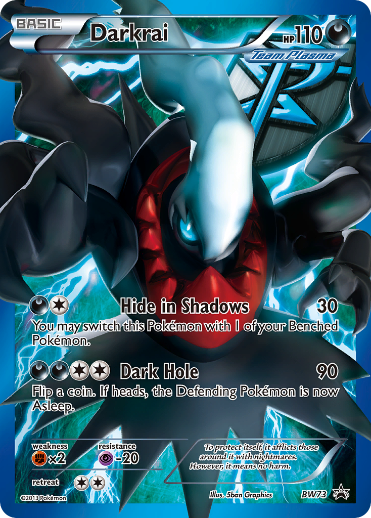 Darkrai - BW73/101 BW Black Star Promos