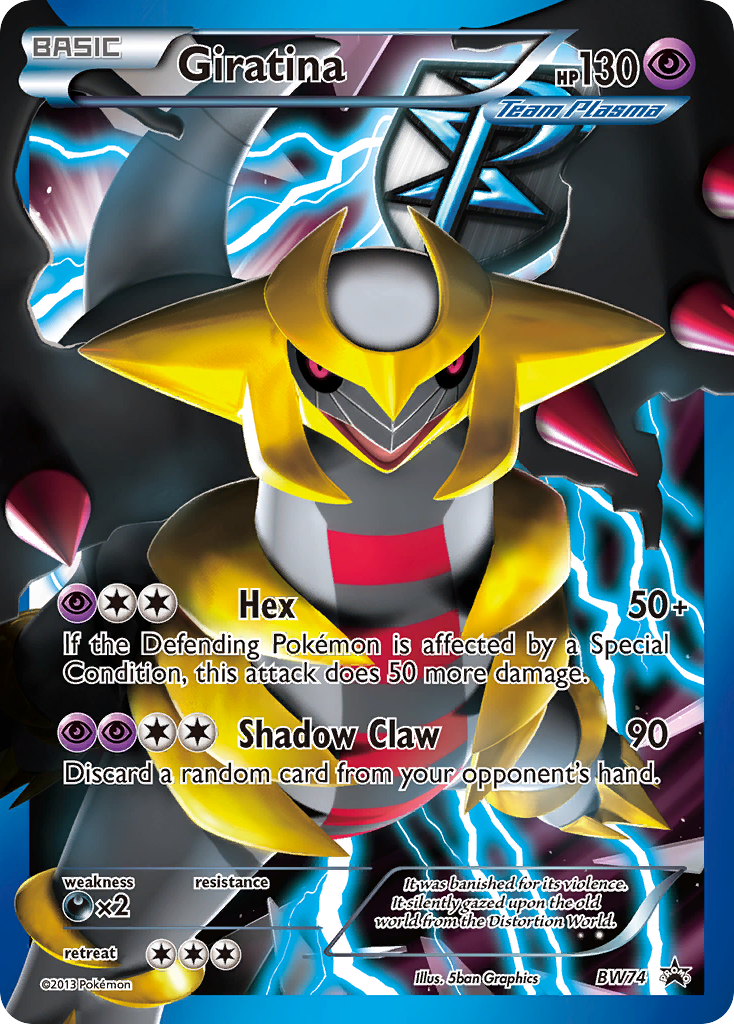 Giratina - BW74/101 BW Black Star Promos