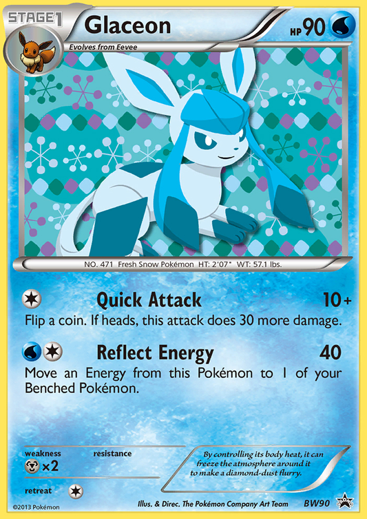 Glaceon - BW90/101 BW Black Star Promos