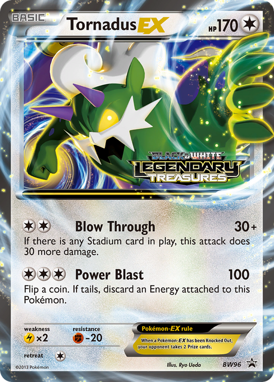 Tornadus-EX - BW96/101 BW Black Star Promos