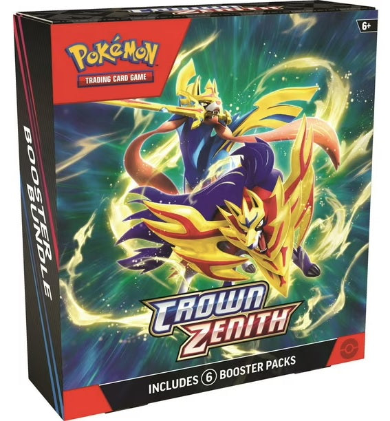 Crown Zenith 6 Pack Booster Bundle Pokemon TCG