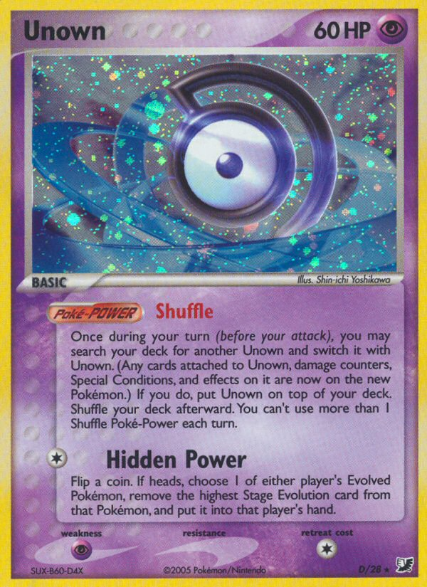 Unown - D/115 Unseen Forces