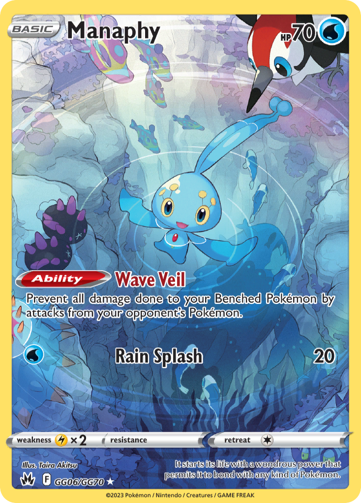 Manaphy - GG06/70 Crown Zenith Galarian Gallery