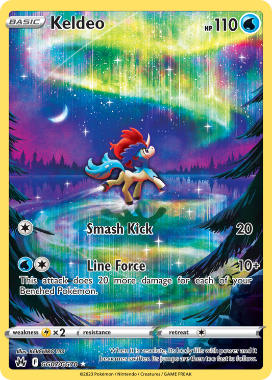 Keldeo - GG07/70 Crown Zenith Galarian Gallery