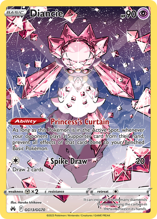 Diancie - GG13/70 Crown Zenith Galarian Gallery