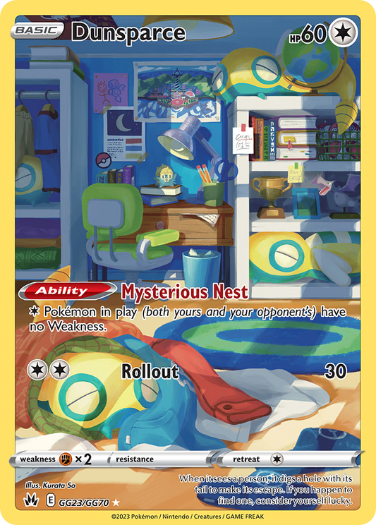 Dunsparce - GG23/70 Crown Zenith Galarian Gallery