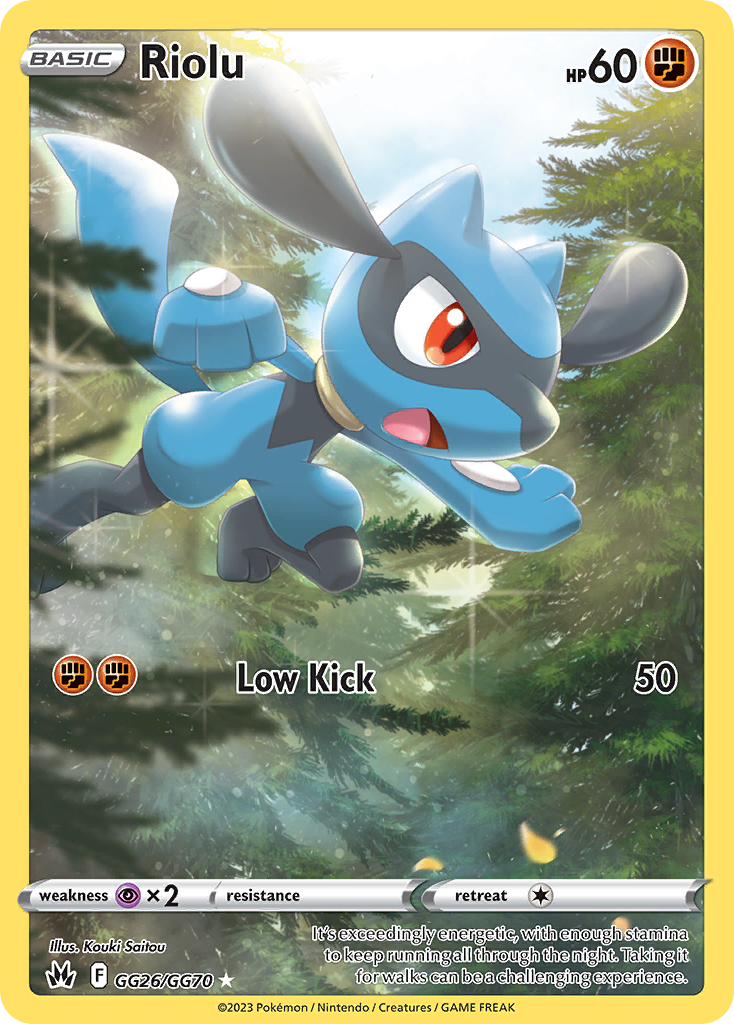 Riolu - GG26/70 Crown Zenith Galarian Gallery