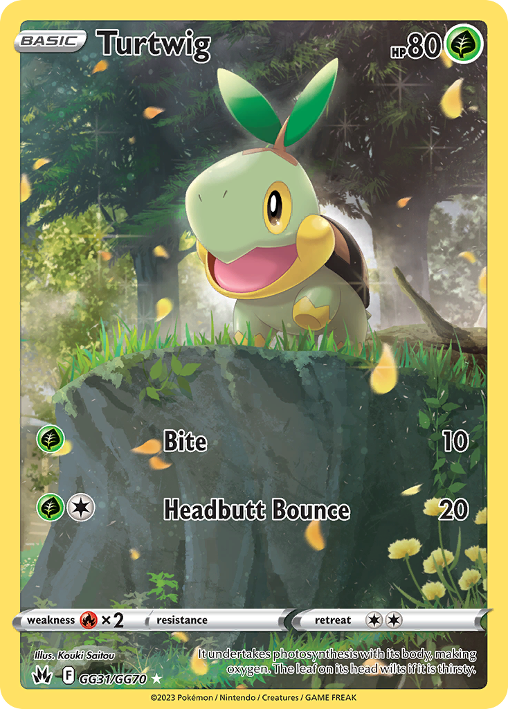 Turtwig - GG31/70 Crown Zenith Galarian Gallery