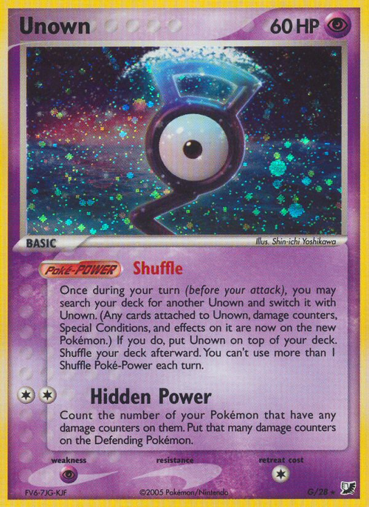 Unown - G/115 Unseen Forces