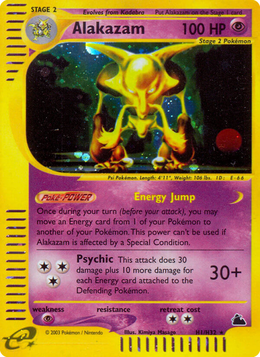 Alakazam - H1/144 Skyridge