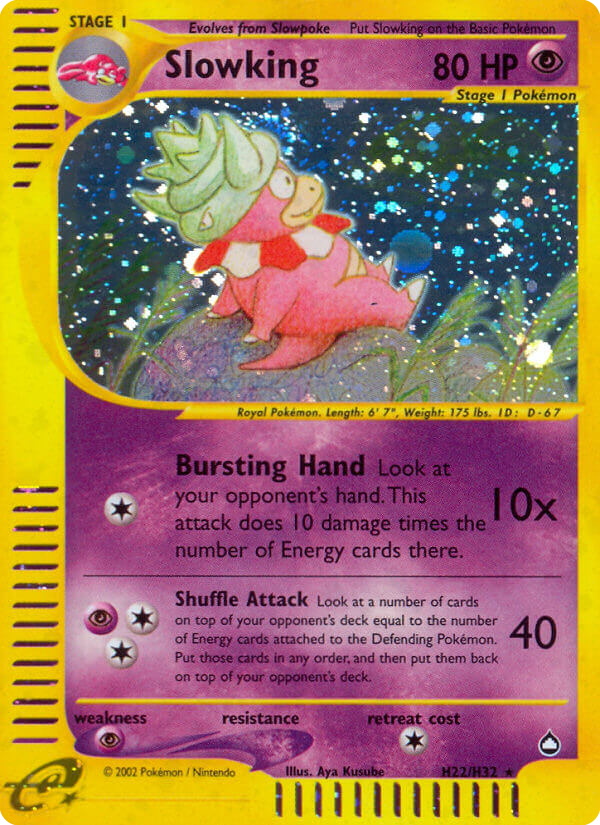 Slowking - H22/147 Aquapolis