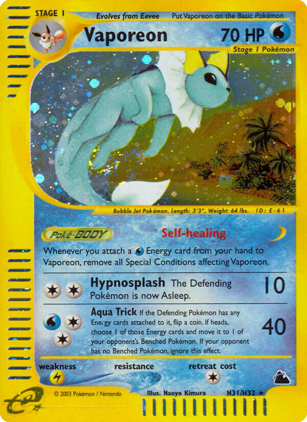 Vaporeon - H31/144 Skyridge