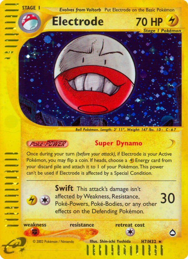 Electrode - H7/147 Aquapolis