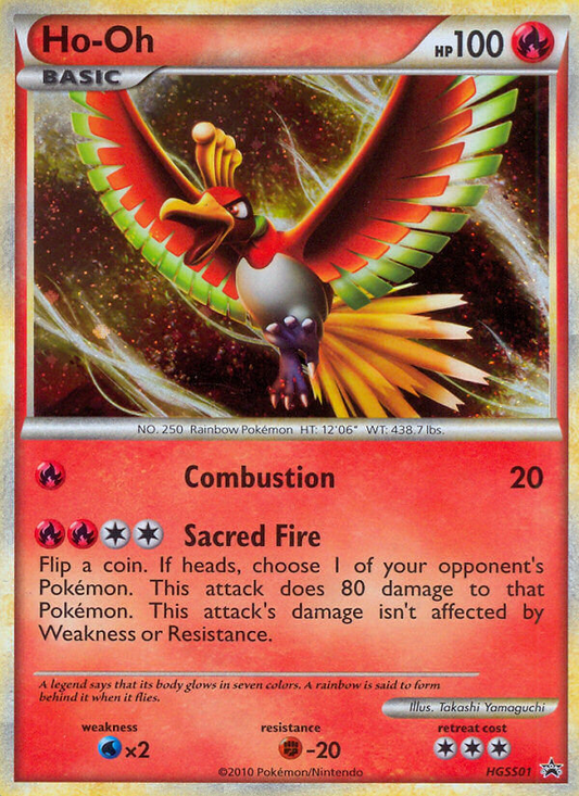 Ho-Oh - HGSS01/25 HGSS Black Star Promos