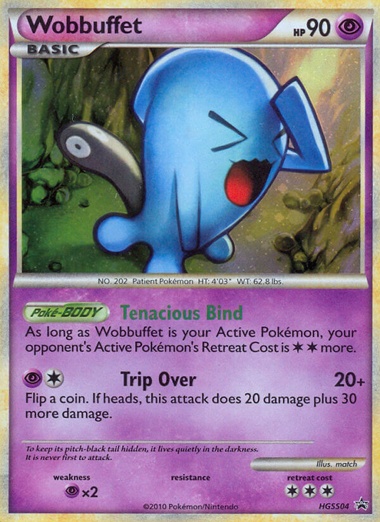 Wobbuffet - HGSS04/25 HGSS Black Star Promos