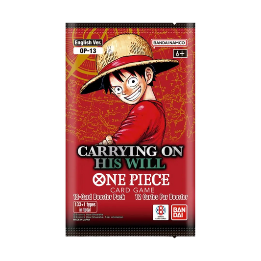 Carrying On His Will OP-13 Booster Pack One Piece CG