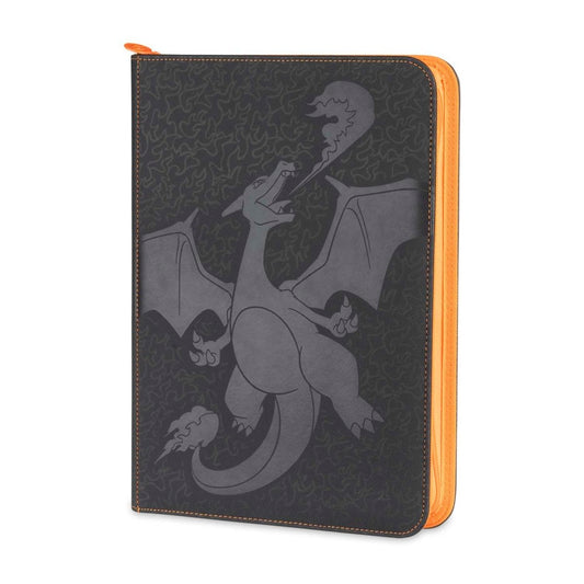 Scorching Charizard Premium Zip Binder