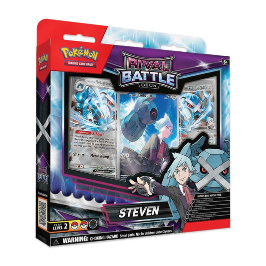 Rival Battle Deck Steven Pokemon TCG