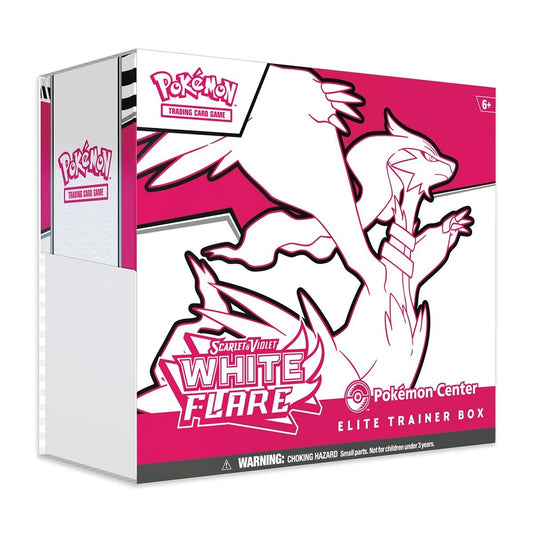 White Flare Elite Trainer Box Pokemon Center Edition