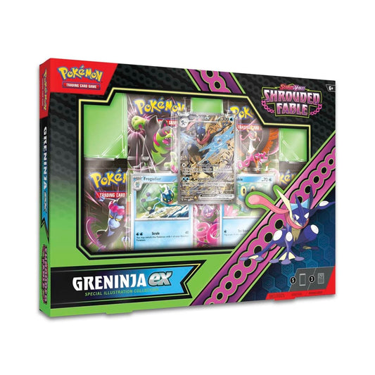 Shrouded Fable Greninja ex Special Illustration Collection Pokemon TCG