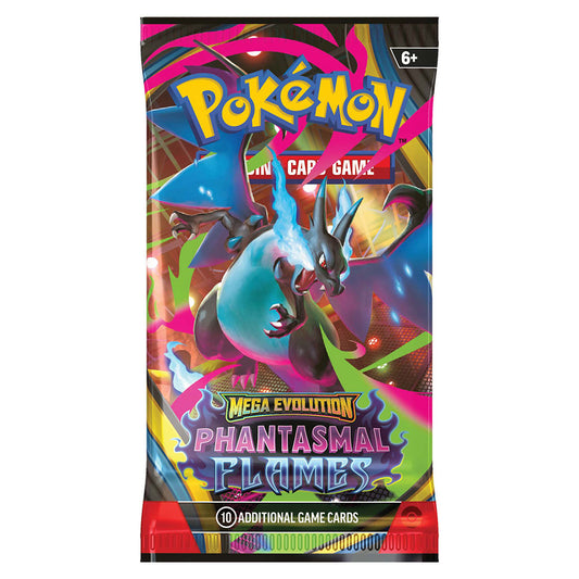 Phantasmal Flames Booster Pack Pokemon TCG