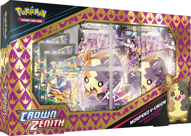 Crown Zenith Premium Playmat Collection - Morpeko V-Union Pokemon TCG