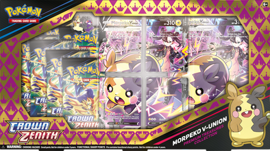 Crown Zenith Premium Treasures Collection - Morpeko V-Union Pokemon TCG