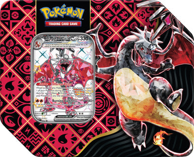 Paldean Fates Tin - Charizard ex Pokemon TCG