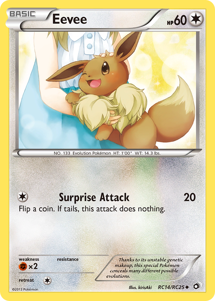 Eevee - RC14/113 Legendary Treasures